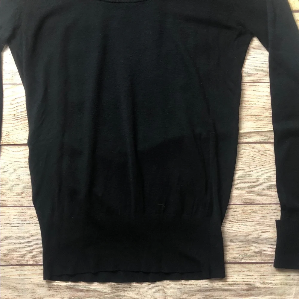 Zara Women's Black Crew Neck Sweater 💚 - Picture 4 of 7